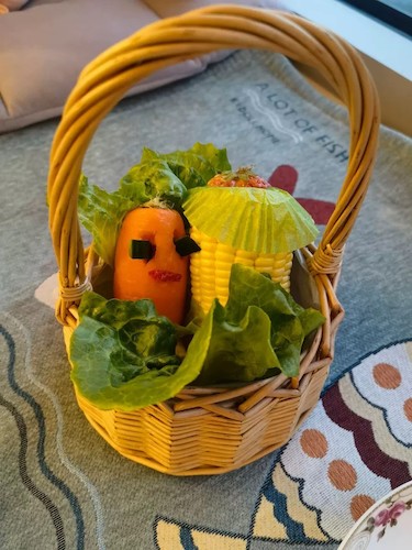 跨起我心爱的蔬果篮